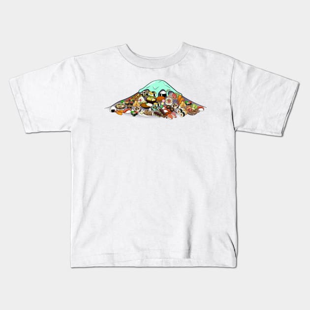 FUJI FOOD Kids T-Shirt by NeoDesign